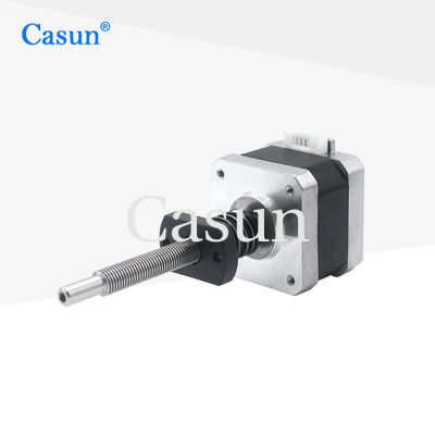 Goede prijs 1.8 Grade 2 fase Nema 17 Captive Stepper Motor 34 mm lichaam 0,3 N.m voor medische apparatuur Online