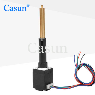 Goede prijs 5.28V 0,24Amp NEMA 8 stapsmotor met loodschroef voor dispenser Online