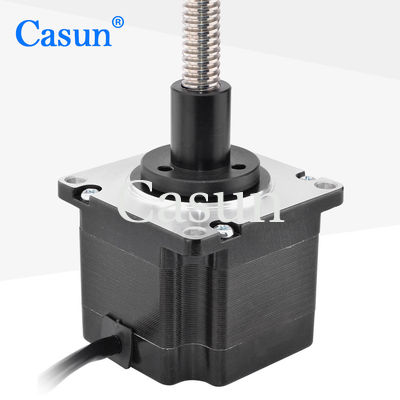 Goede prijs 3A lineaire Nema 23 Stepper Motor met fase 4 Gevangen 2 van de Loodschroef Online