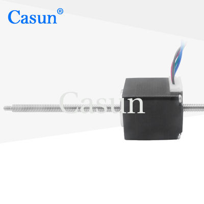 Goede prijs 80mN.M Nema11 Non Captive Stepper Motor Through Screw Lead 8mm 0.8A 4.64V Online