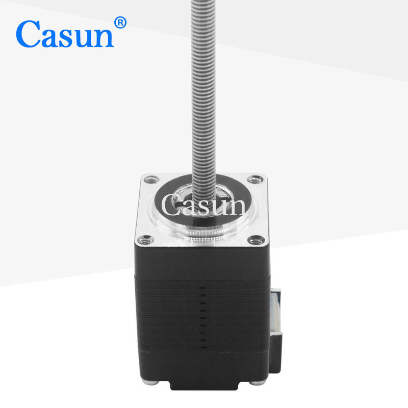Black Casun 0.5A micro stepper motor 20*20mm 2.55V Nema 8 Non-Captive Stepper Motor for STM CNC Milling Machine