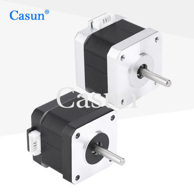 Goede prijs 8V NEMA 17 stapmotor 0,8A 40mm 2 fase 1,8 graad voor 3D-printer Online