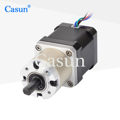 42x42mm NEMA 17 pasten Stepper Motor 2.77V met het Reductiemiddel van het Versnellingsbaktoestel aan