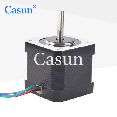 Goede prijs 2 fase NEMA 17 1.8deg 45Ncm ((60oz.in) 1.5A 3.0V 40mm lichaam 4 draden Bipolaire stapmotor Online