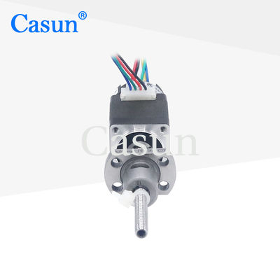 2 Fase Nema 8 Bipolaire 1,8 graden bol schroef stapmotor 28 mm lichaam met Encoder 14mN.m