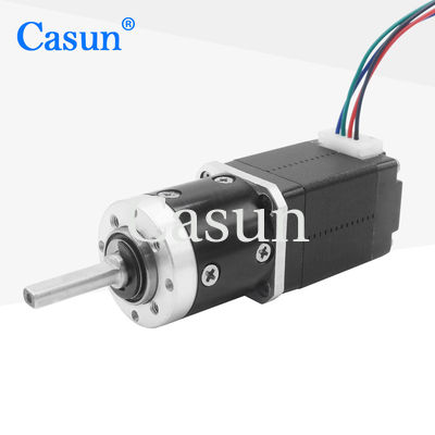 3.9V 20mN NEMA 8 paste Stepper Motor 20x20X33mm Verhouding 5.2:1 aan