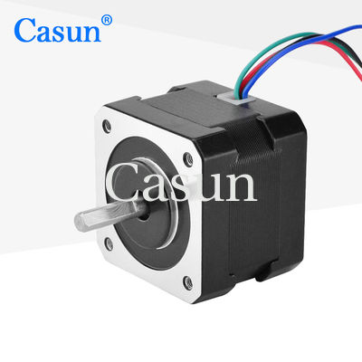 42x42x34mm 2 fase stappenmotor 1,8 graad Nema 17 stappenmotor 12V voor robot/CCTV met CE