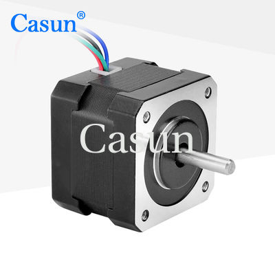 1.8 graad NEMA 17 stappenmotor DC 24V hoge precisie 4 leidingen