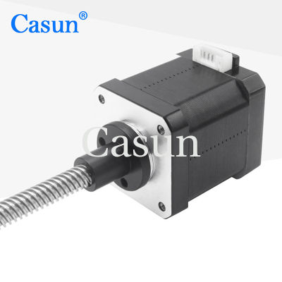 Goede prijs 34mm NEMA 17 Stepper de Schroef van het Motorlood 1.65Amp 500mN.M Casun Stepper Motor Online