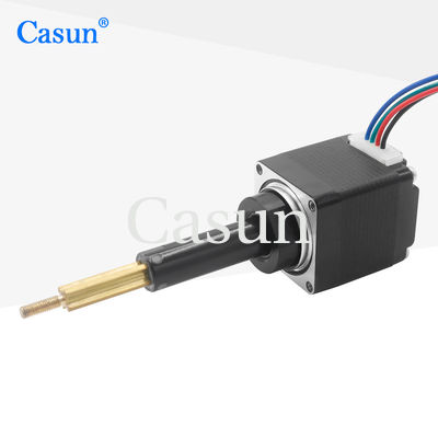 2 fase NEMA 11 Captive Stepper Motor voor laboratoriumapparatuur 0.67A