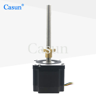 Goede prijs Nema 34 Hybride Stappenmotor met Rem 24V DC 4.5N.m Groot Robuust CE RoHS Gecertificeerd van Casun Motor Online